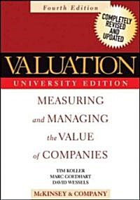 [중고] Valuation (Paperback, 4th)