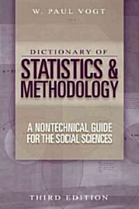 Dictionary Of Statistics & Methodology (Hardcover, 3rd)