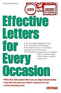 Effective Letters for Every Occasion (Paperback)