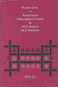 Pseudo-Zeno: Anonymous Philosophical Treatise (Hardcover)