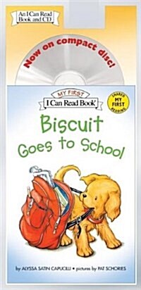 Biscuit Goes to School Book and CD [With CD] (Paperback)