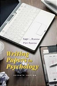Writing Papers In Psychology With Infotrac (Paperback, 7th)