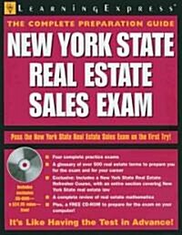 New York Real Estate Sales Exam (Paperback, CD-ROM)