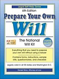 Prepare Your Own Will (Paperback, CD-ROM, 6th)