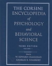 The Corsini Encyclopedia of Psychology and Behavioral Science (Hardcover, 3rd)