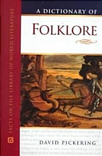 A Dictionary of Folklore (Hardcover)