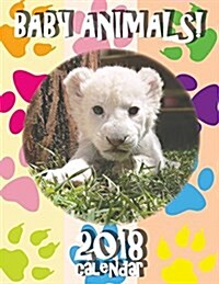 Baby Animals! 2018 Calendar (Paperback)
