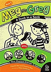 A Duck in a Sock: Four Phonics Stories (Paperback)
