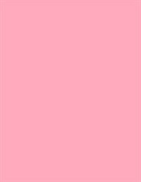 Pale Pink 101 - Cornell Notes Notebook B: Style B, 101 Pages/50 Sheets, 8.5 X 11, Medium Ruled (Paperback)