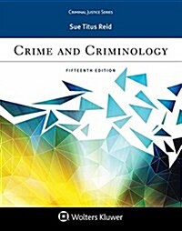 Crime and Criminology (Paperback, 15, Fifteenth Editi)
