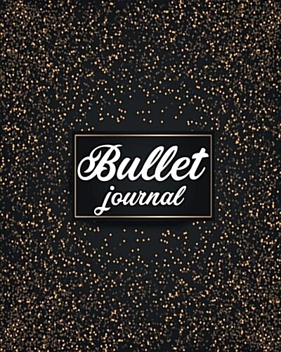 Bullet Journal: 8x10 Blank Notebook 0.25 Inches Dot Grid with 150 Pages - Luxury Dotted Bullet Journal: Dot Grid Journal (Paperback)