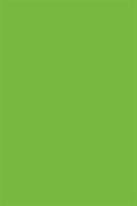 Lime Green 101 - Cornell Notes Notebook C: Style C, 101 Pages/50 Sheets, 6 X 9, Medium Ruled (Paperback)