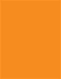 Tangerine 101 - Cornell Notes Notebook D: Style D, 101 Pages/50 Sheets, 8.5 X 11 (Paperback)