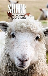 Sheep Pocket Monthly Planner 2018: 16 Month Calendar (Paperback)
