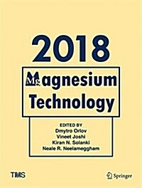 Magnesium Technology 2018 (Hardcover, 2018)