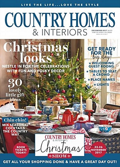 Country Homes & Interiors (월간 영국판): 2017년 12월호