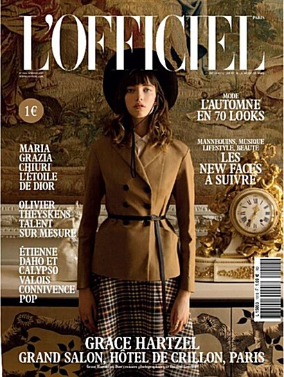 LOFFICIEL DE LA COUTURE (월간 프랑스판): 2017년 10월호 No.1018