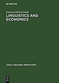 Linguistics and Economics (Hardcover, Reprint 2017)