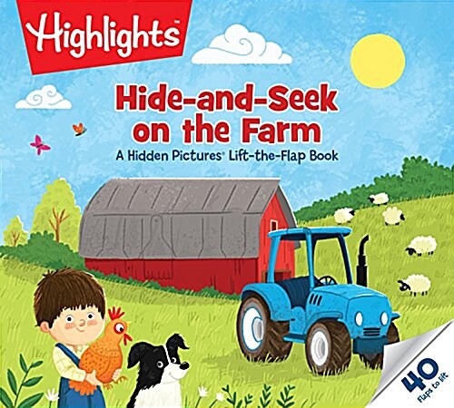 Hide-And-Seek on the Farm: A Hidden Pictures Lift-The-Flap Book (Board Books)