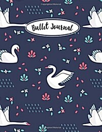 Bullet journal: quarterly planner with blank yearly & monthly calendar, and habit tracker, 120 dot grid & 15 lined pages, 8.5x11in, cu (Paperback)