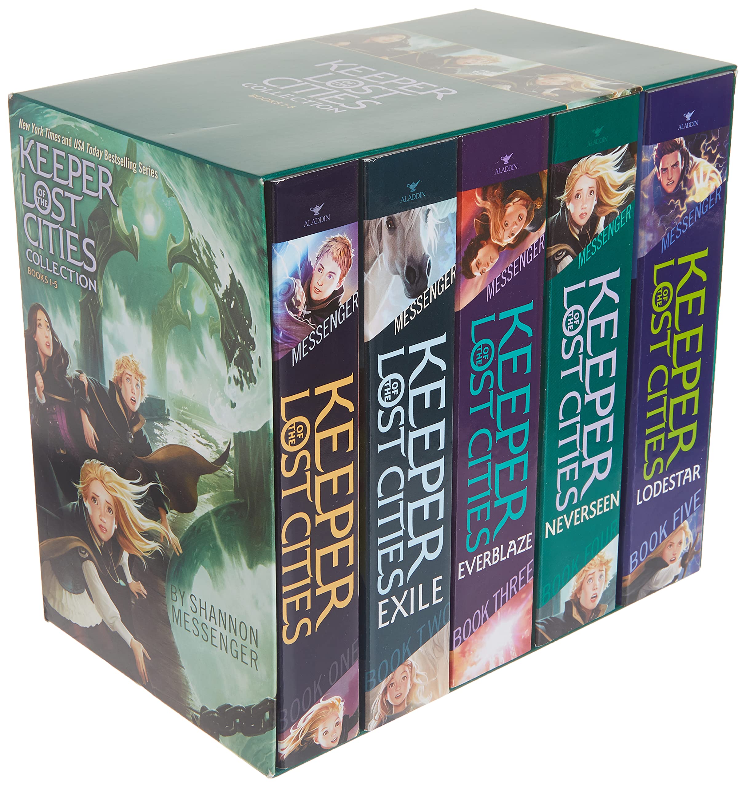 Keeper of the Lost Cities Collection Books 1-5 (Boxed Set): Keeper of the Lost Cities; Exile; Everblaze; Neverseen; Lodestar (Boxed Set)