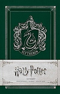 Harry Potter: Slytherin Ruled Notebook (Paperback)