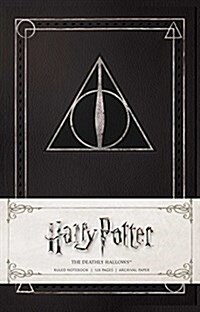 Harry Potter: The Deathly Hallows Ruled Notebook (Paperback)