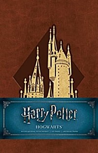 Harry Potter: Hogwarts Hardcover Ruled Journal (Hardcover)