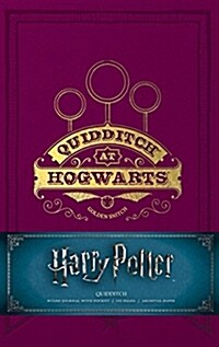 Harry Potter: Quidditch Hardcover Ruled Journal (Hardcover)