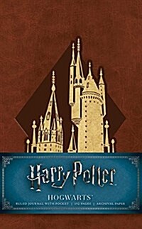 Harry Potter: Hogwarts Ruled Pocket Journal (Hardcover)