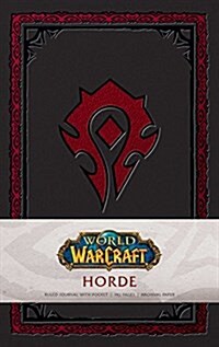 World of Warcraft: Horde Hardcover Ruled Journal (Hardcover)