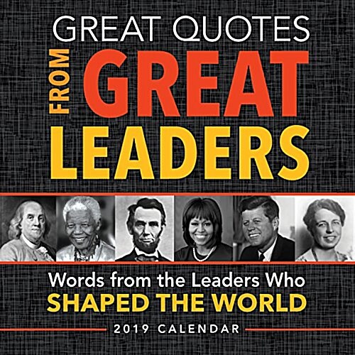 2019 Great Quotes from Great Leaders Boxed Calendar (Daily)
