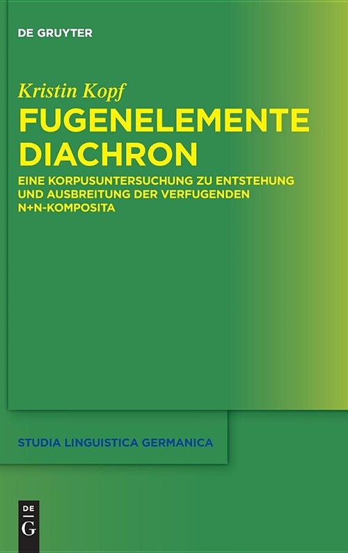 Fugenelemente Diachron (Hardcover)