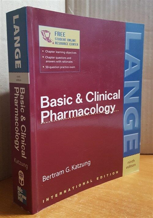 [중고] Basic & Clinical Pharmacology (9th Edition, Paperback) (Paperback, 9 Rev ed)