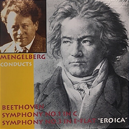 [중고] Willem Mengelberg - 베토벤: 교향곡 1 