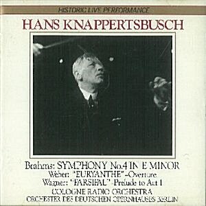 [중고] Hans Knappertsbusch - 브람스: 교향곡 4번 