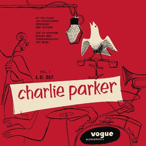 [수입] Charlie Parker - Charlie Parker Vol.1 [LP][레드 & 화이트 스플래터 컬러반]