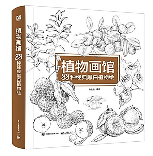 [중고] 植物畵館:88种經典黑白植物绘 (平裝, 第1版)
