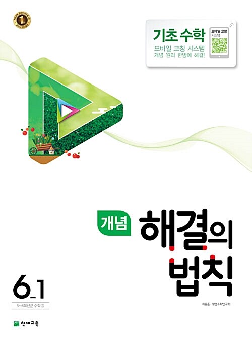 개념 해결의 법칙 기초 수학 6-1 (2018년)