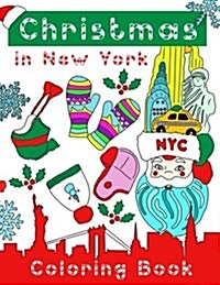 Christmas in New York Coloring Book (Paperback)