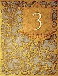 Monogram 3 Sketchbook: Blank Art Pad Notebook Journal (Paperback)