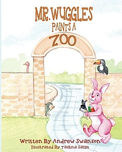 Mr. Wuggles Paints a Zoo (Paperback)