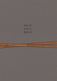 NKJV, Journal the Word Bible, Hardcover, Gray, Red Letter Edition, Comfort Print: Reflect, Journal, or Create Art Next to Your Favorite Verses (Hardcover)