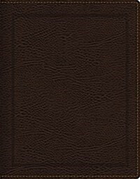NKJV, Journal the Word Bible, Bonded Leather, Brown, Red Letter Edition, Comfort Print: Reflect, Journal, or Create Art Next to Your Favorite Verses (Bonded Leather)
