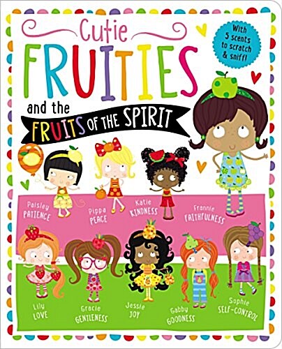 Cutie Fruities: Scratchnsniff and Glitter! (Board Books)