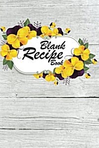 Blank Recipe Book: Specialist Composition Books for Cookery - Blank Cookbook and Recipe: Blank Cookbook (Paperback)