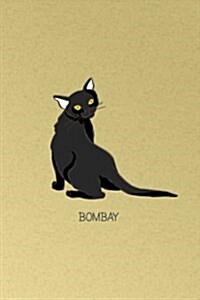 Bombay Cat: Notebook 175-Page Lined Cute Cat Journal (Paperback)