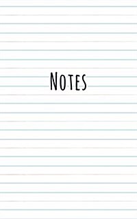 Notes: Classic Plain Writing Journal, Blank Journal Book, 100 Pages - Durable Cover (5 x 8) (Paperback)