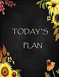 Todays Plan: Daily Planner 90 Days, Personal Planning: Weekly and Monthly Planner, Daily View to Record (Paperback)