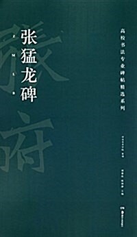 高校书法专業碑帖精選系列:张猛龍碑 (平裝, 第1版)
